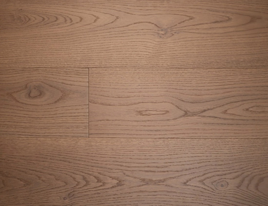 Burlap Oak boards from above