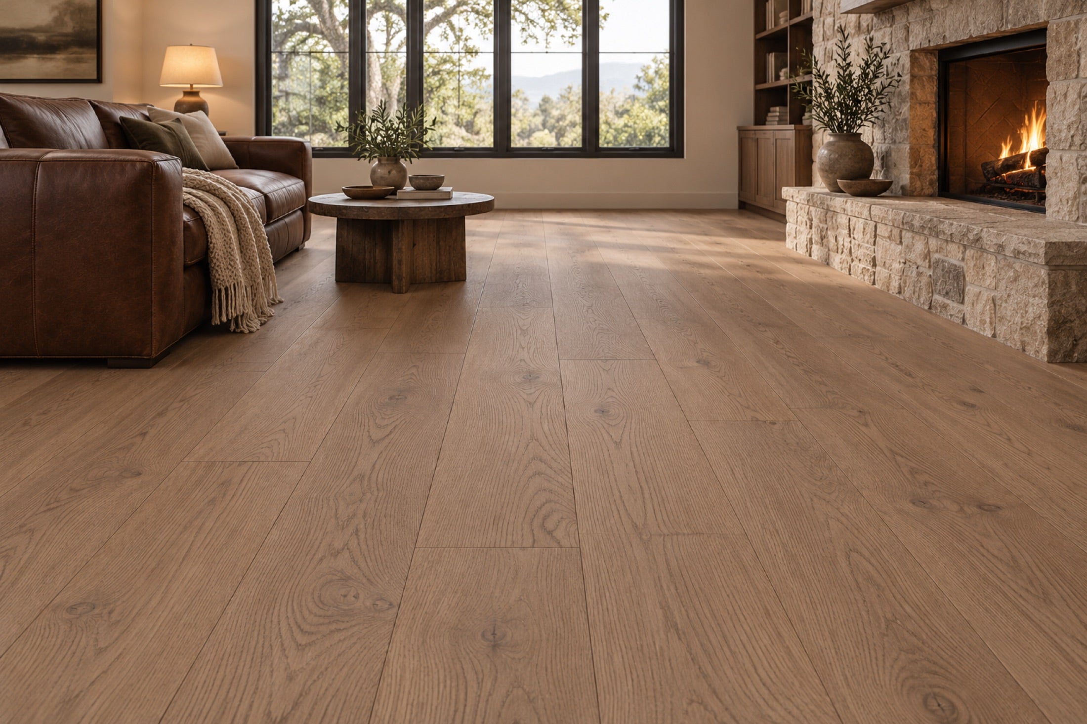 Burlap Oak, room