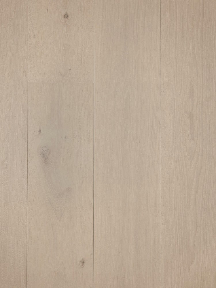 Grade ABC oak flooring example: a few small knots and mild color variation
