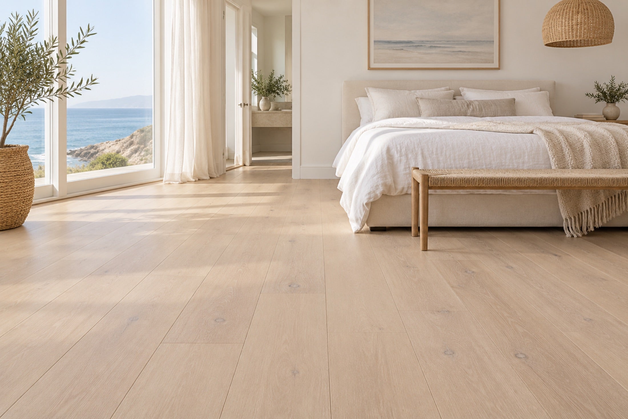 Linen Oak, room