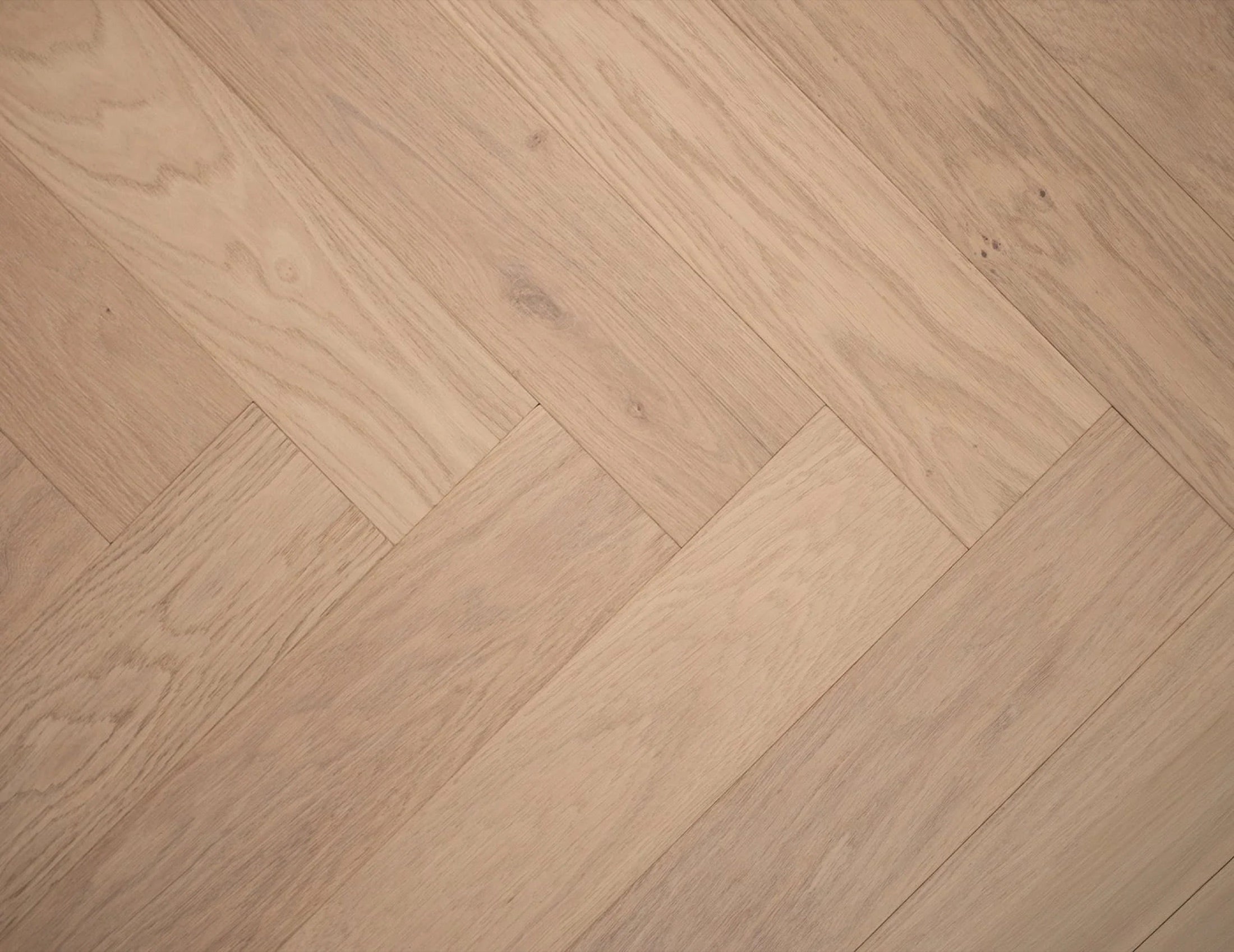 Oat Herringbone, boards from above